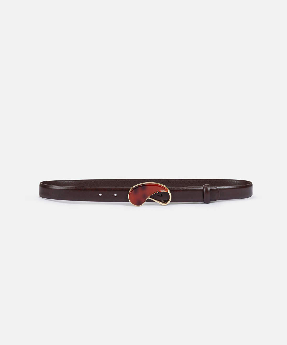 Acrylic Detail Buckle Belt