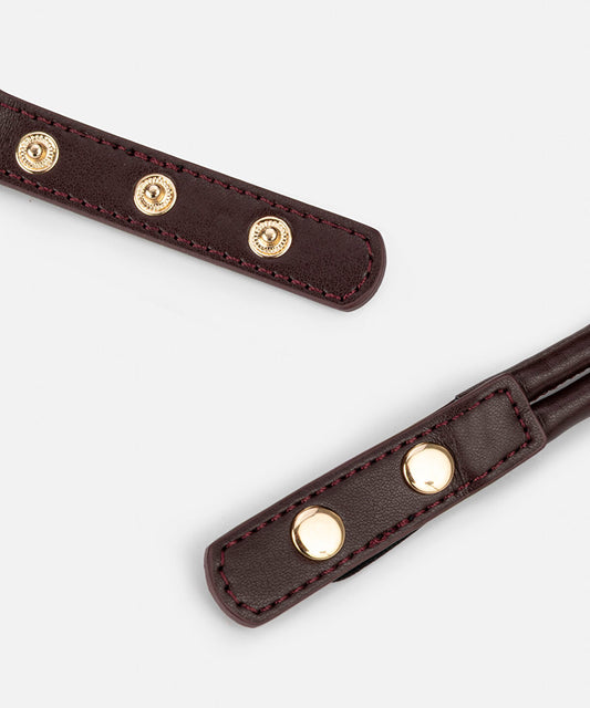 Twisted Buckle Cord Belt