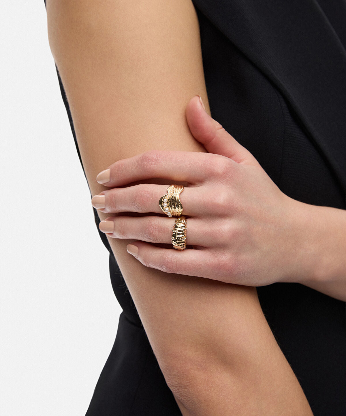 Zoomed Combined Rings Pack of Two