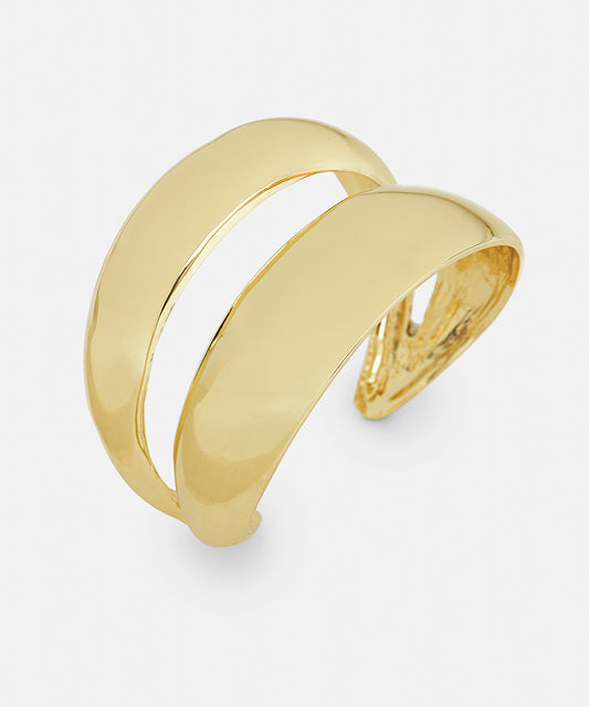 Pack of Two Combined Rigid Bracelets