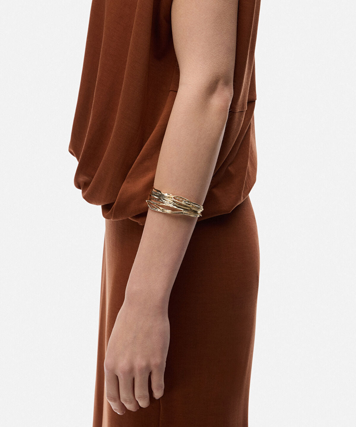 Zoomed Textured Bracelet