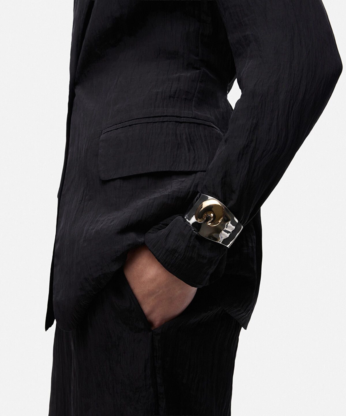 Zoomed Two-Tone Bracelet