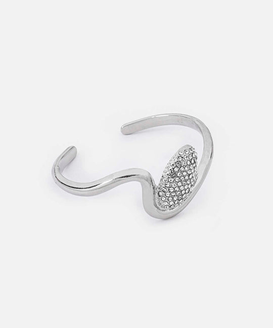 Rhinestone Metal Bracelet