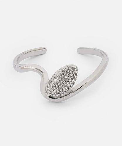 Rhinestone Metal Bracelet