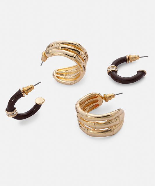 Pack of Two Earrings