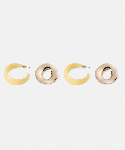 Pack of Two Earrings