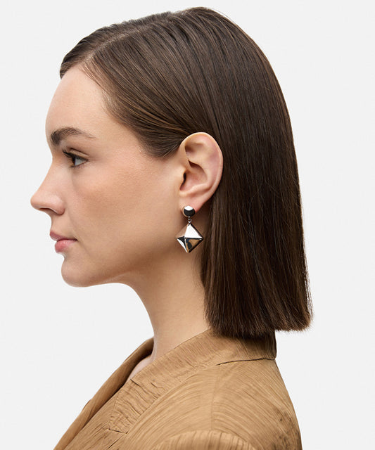Pack of Two Combined Earrings