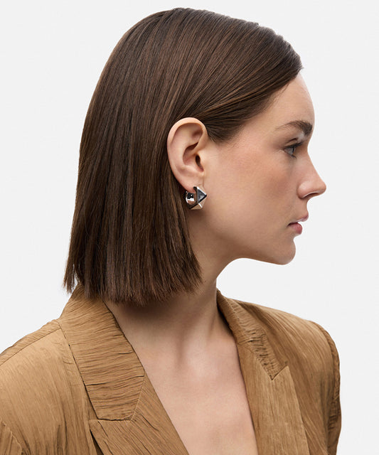 Pack of Two Combined Earrings