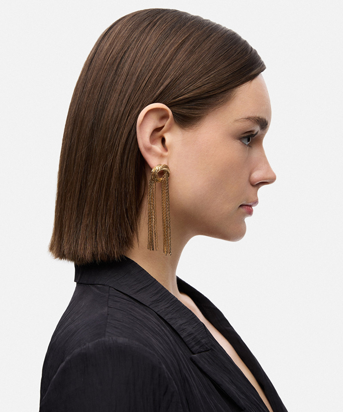 Zoomed Fringed Earrings