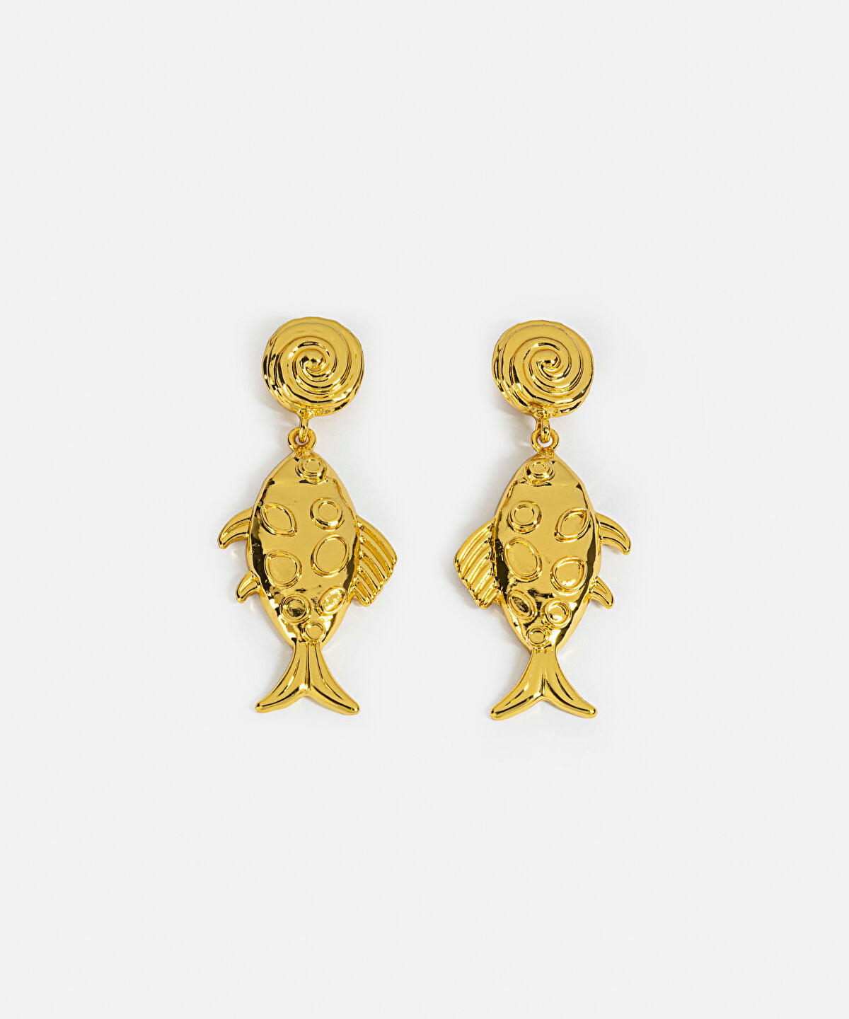 Zoomed Fish Earrings