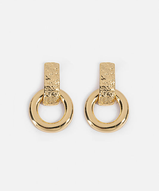 Interlocking Metal Earrings