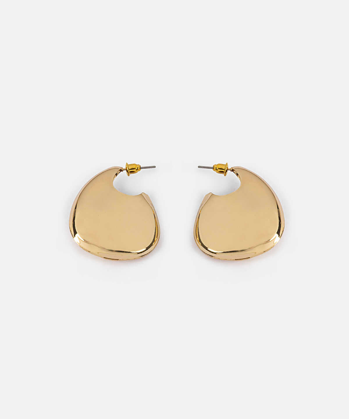 Voluminous Metal Earrings