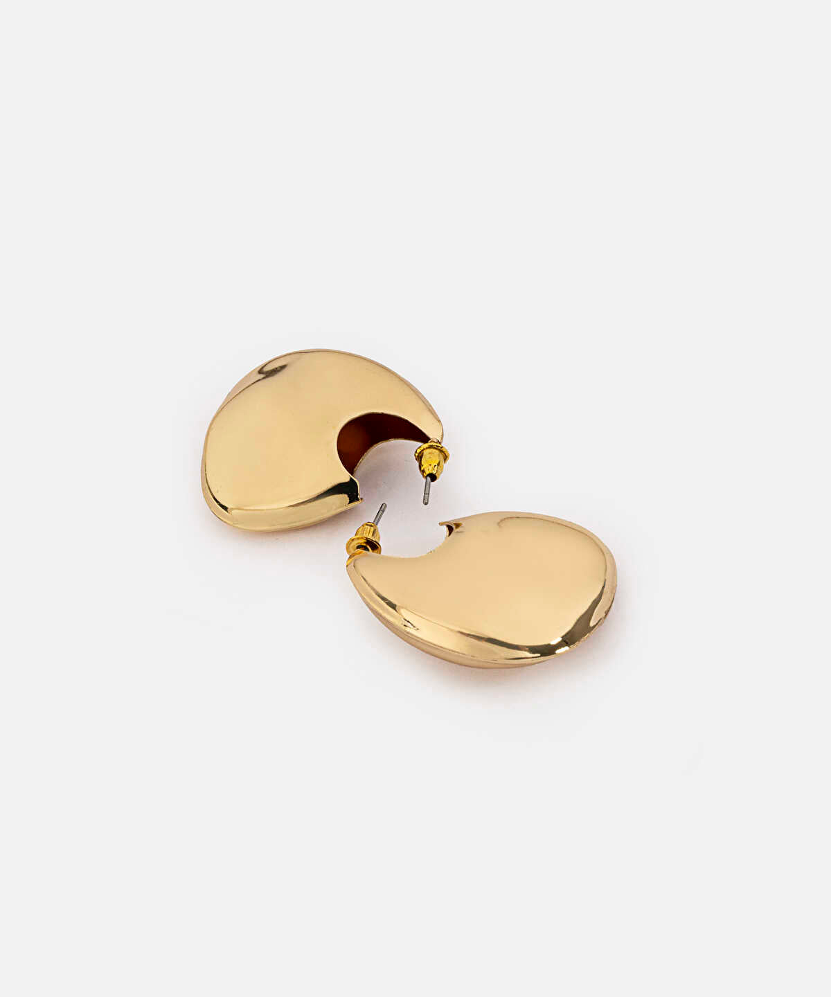 Voluminous Metal Earrings