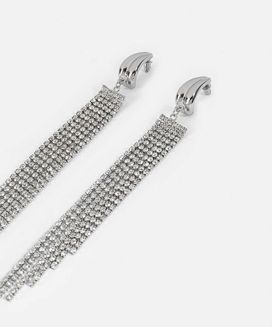 Rhinestone Dangle Earrings