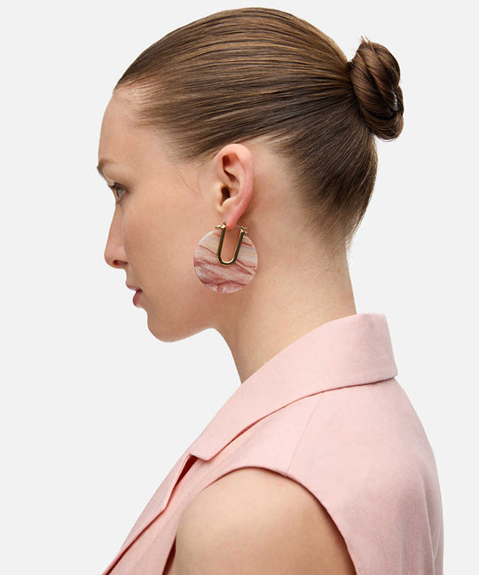 Patterned Acrylic Earrings