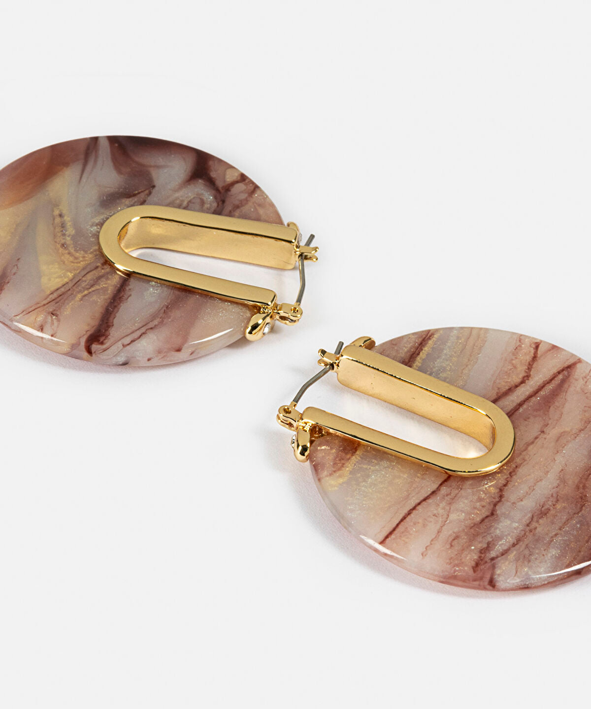 Zoomed Patterned Acrylic Earrings