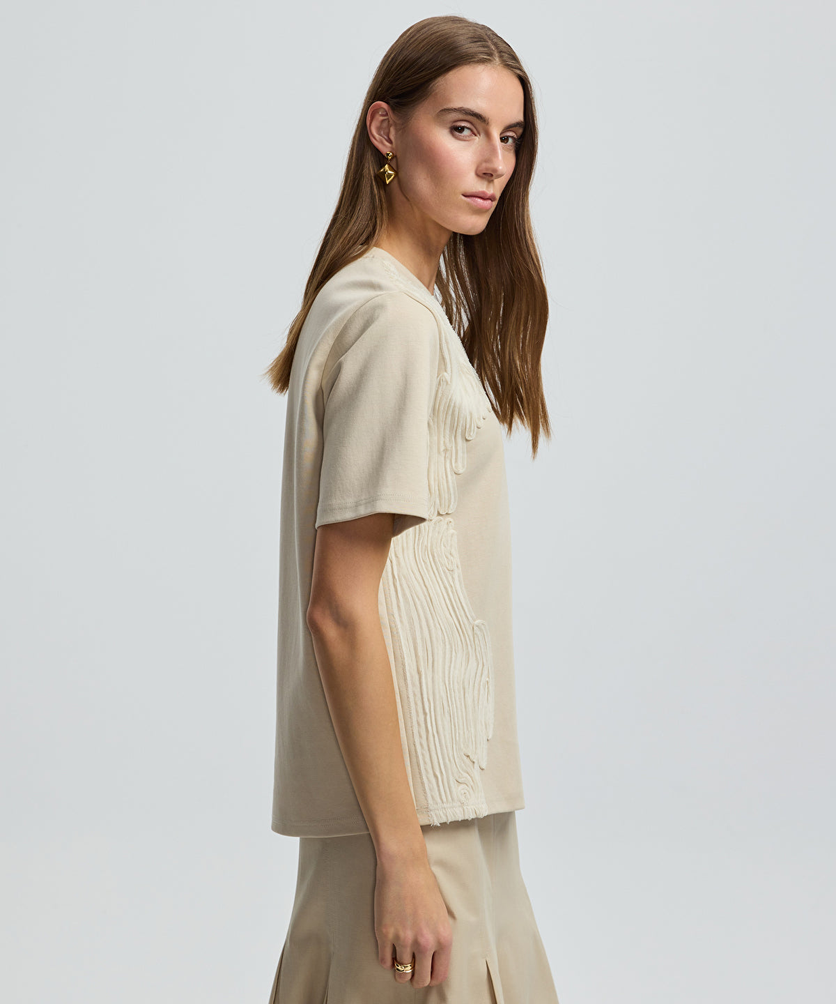 Zoomed Embroidered T-Shirt