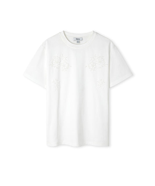 Floral Embroidery T-Shirt