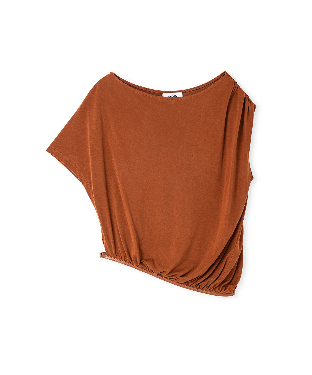 Zoomed Contrast Trim T-Shirt