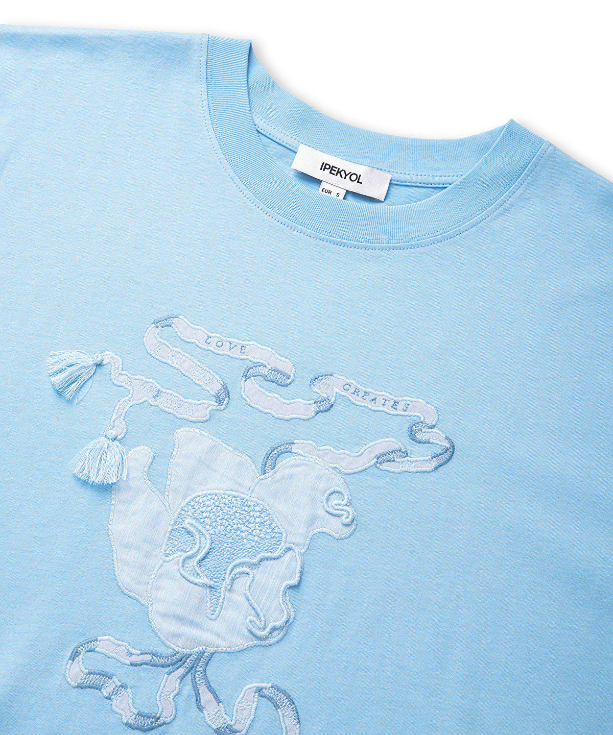 Embroidered Fringed T-Shirt