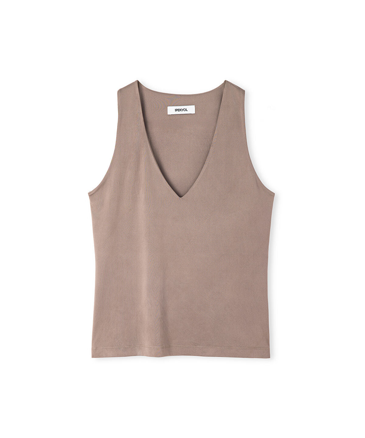 Zoomed V-Neck Basic T-Shirt
