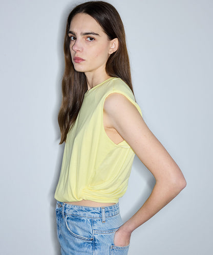 T-Shirt with Shoulder Pads