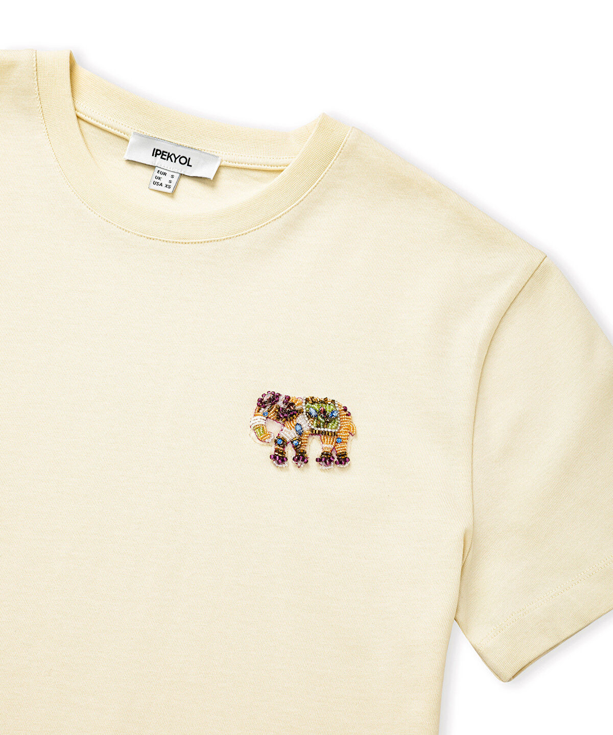 Zoomed T-Shirt with Embellished Applique