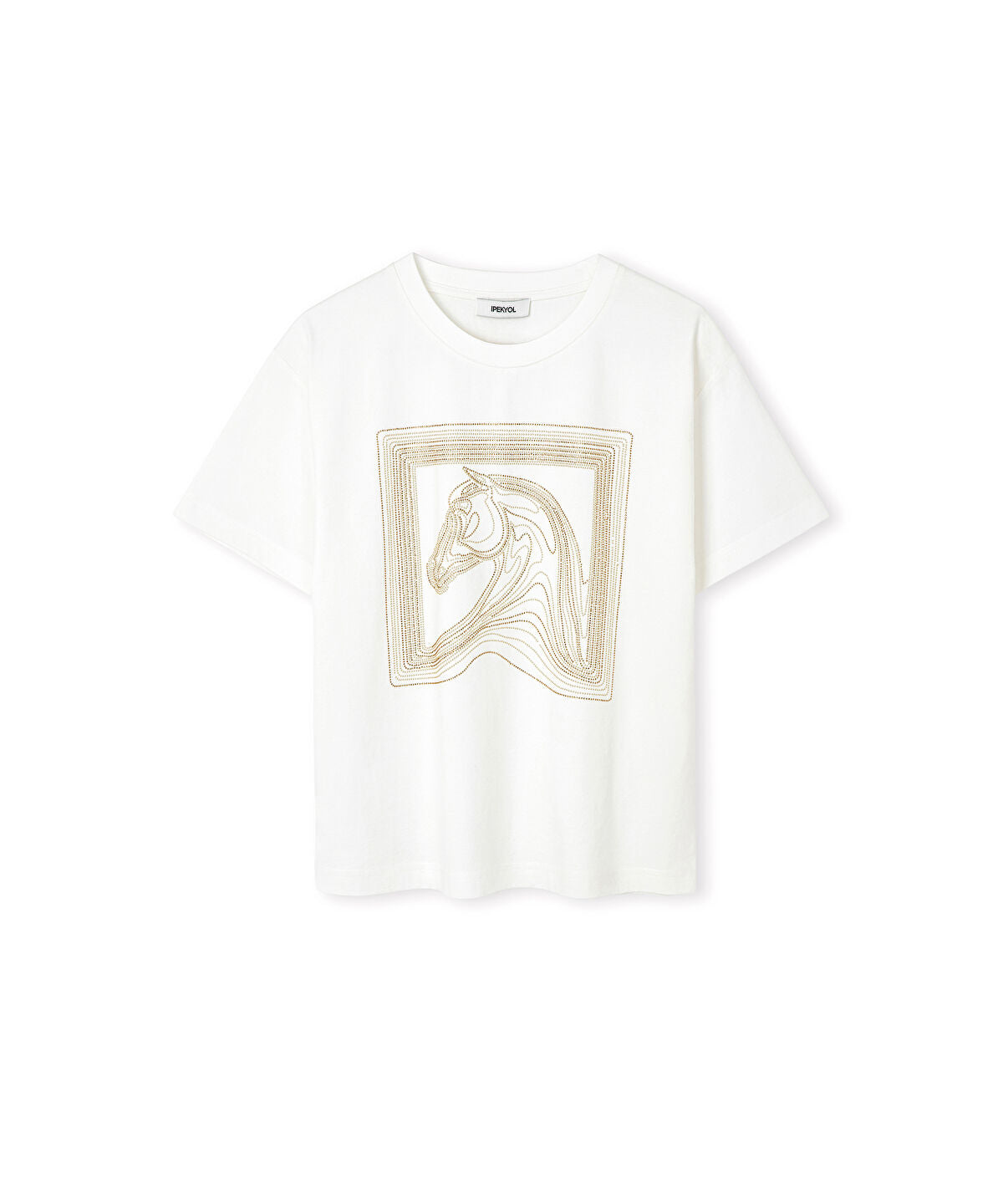 Zoomed Rhinestone T-Shirt