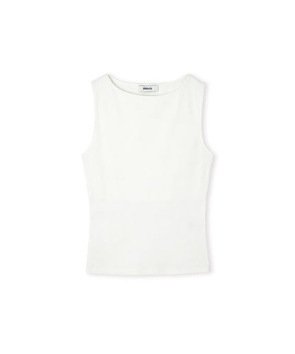 Boat Neck Slim-Fit T-Shirt