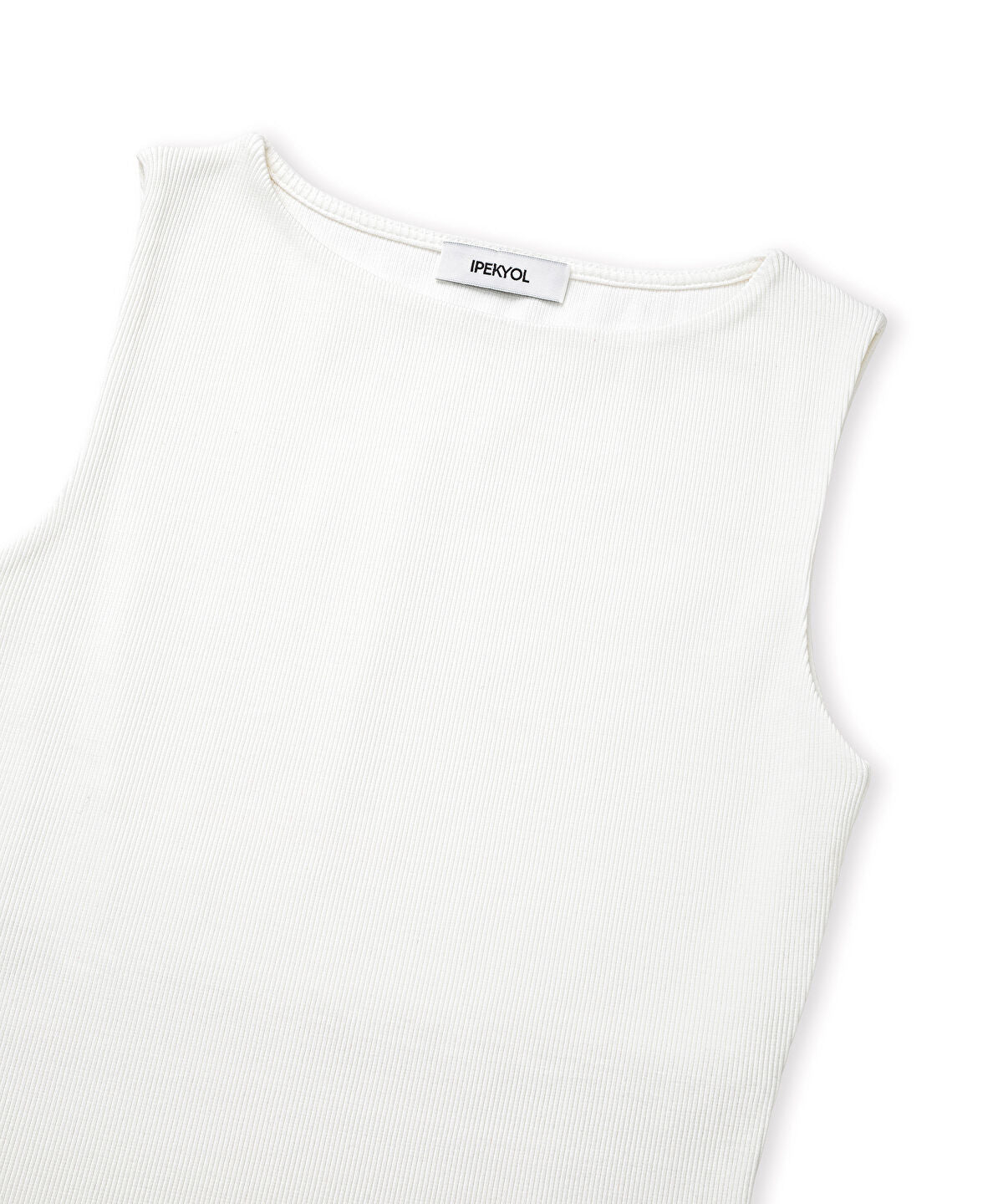 Boat Neck Slim-Fit T-Shirt
