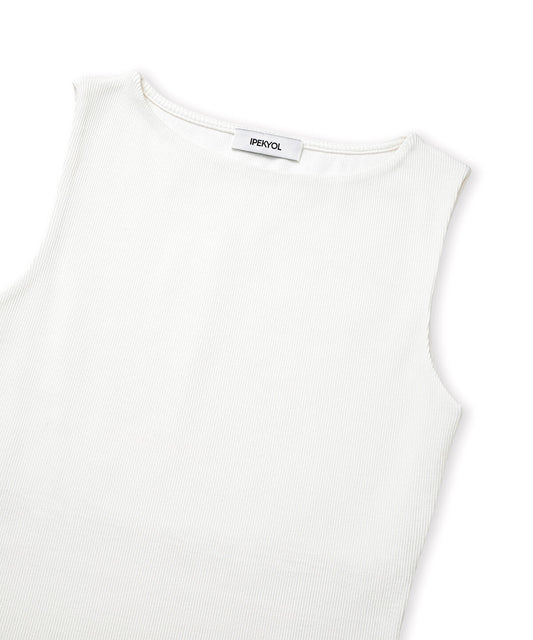 Boat Neck Slim-Fit T-Shirt
