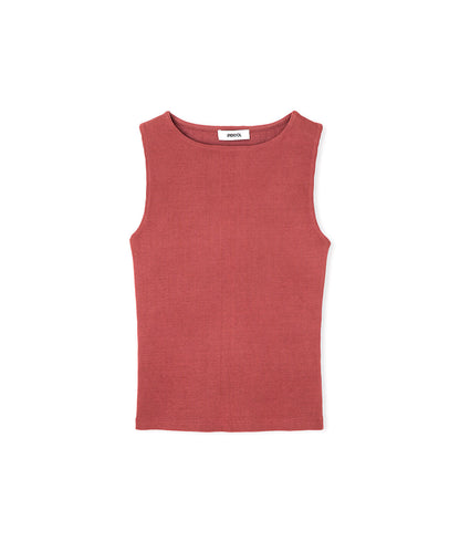 Boat Neck Slim-Fit T-Shirt