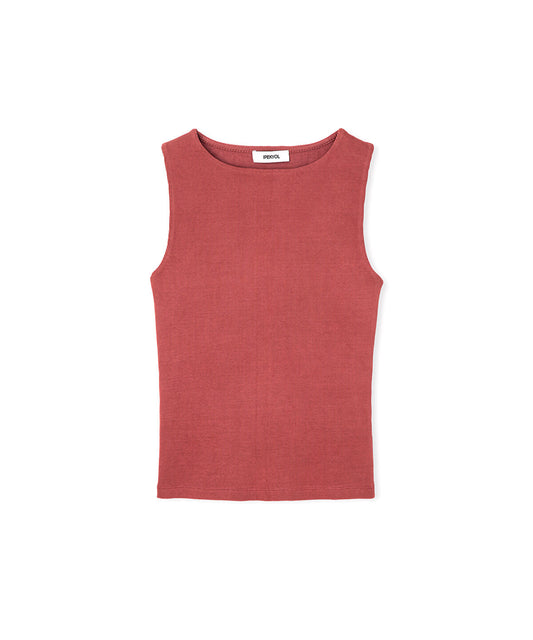 Boat Neck Slim-Fit T-Shirt