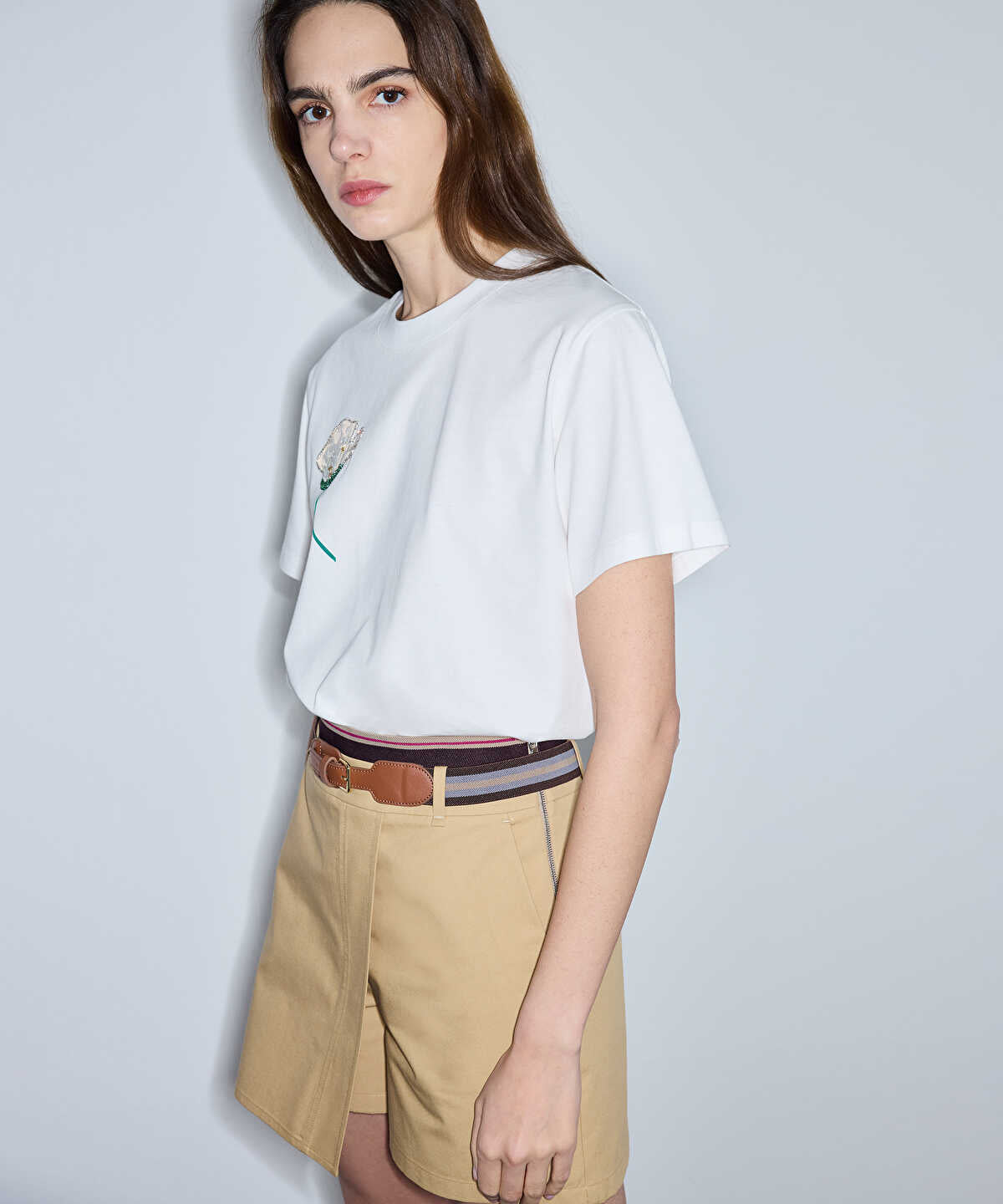Printed T-Shirt with Embellishments