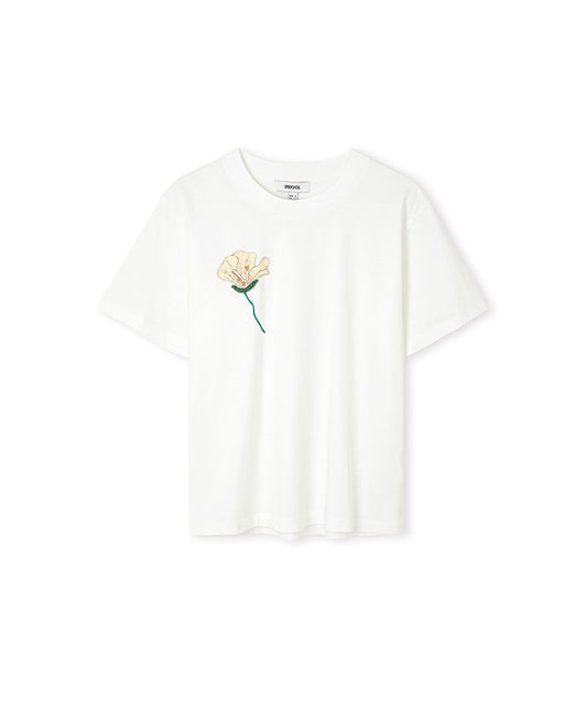 Printed T-Shirt with Embellishments