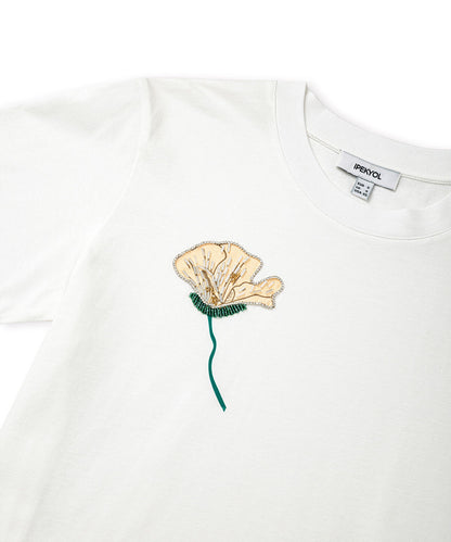 Printed T-Shirt with Embellishments