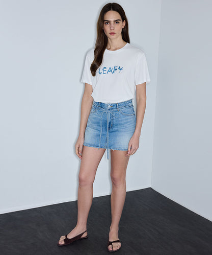 Sequin Embellished Slogan T-Shirt