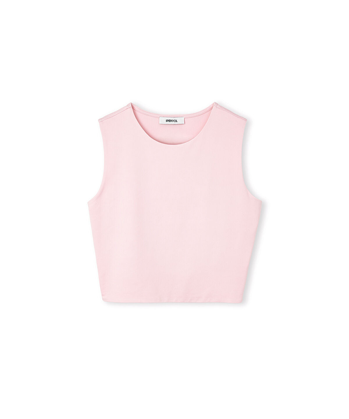 Zoomed Crew Neck Cropped T-Shirt
