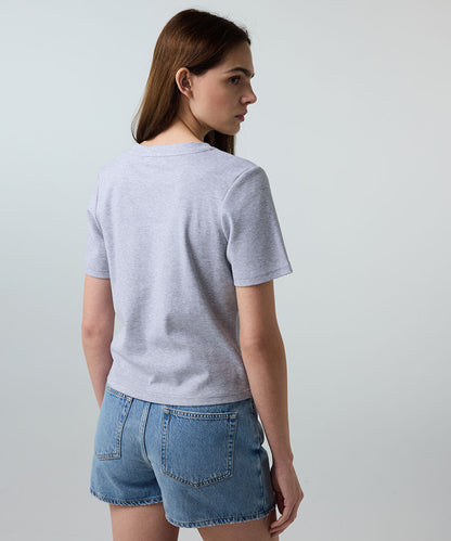 Embroidered Slogan T-Shirt