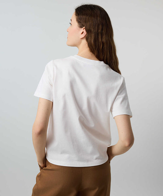 Beaded Slogan T-Shirt