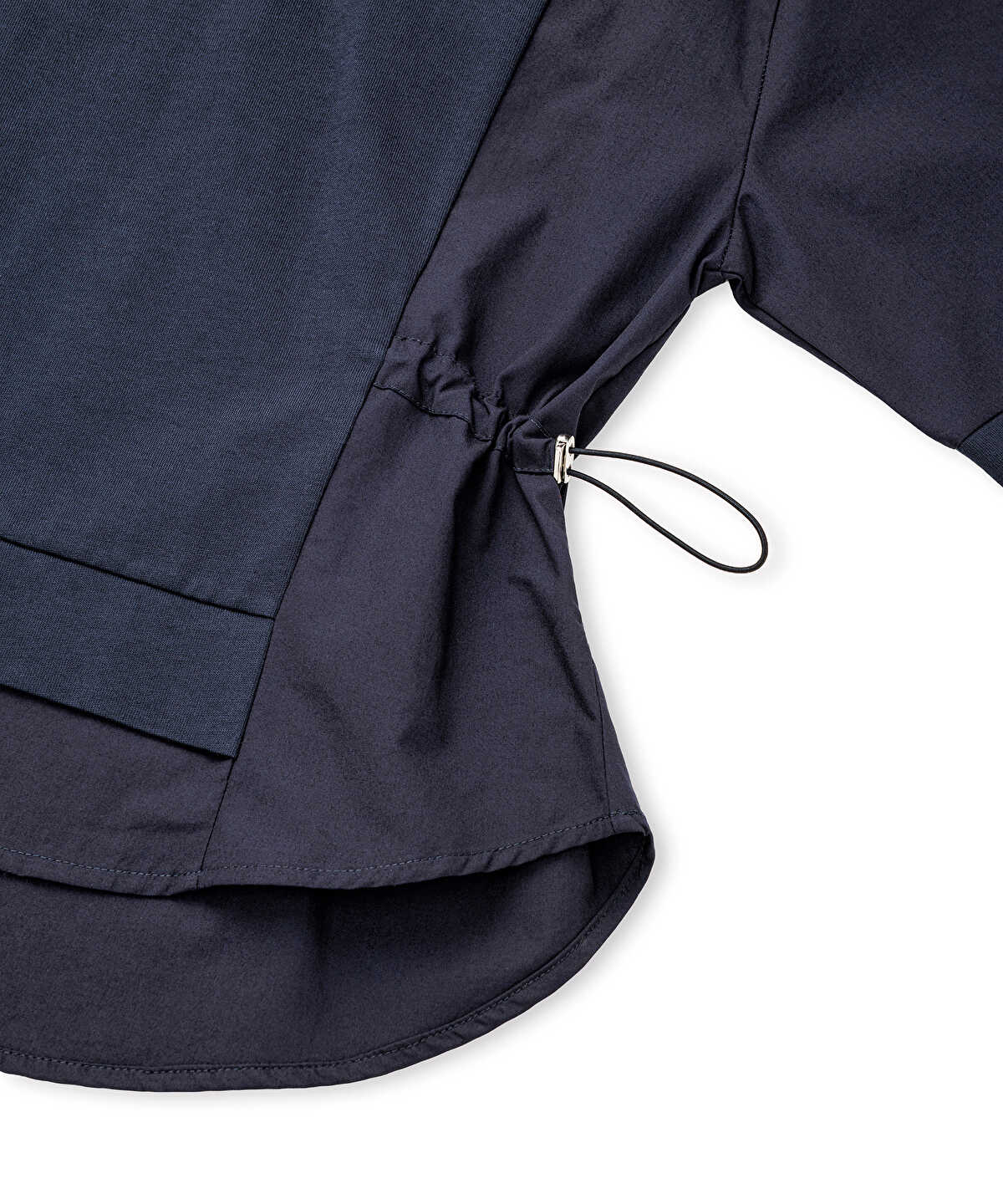 Adjustable Waist Mixed Media T-Shirt