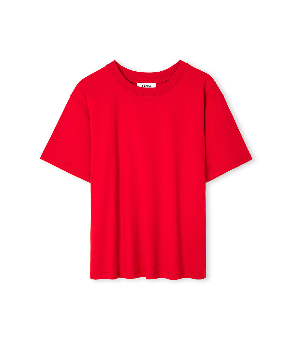 Zoomed Crew Neck Basic T-Shirt