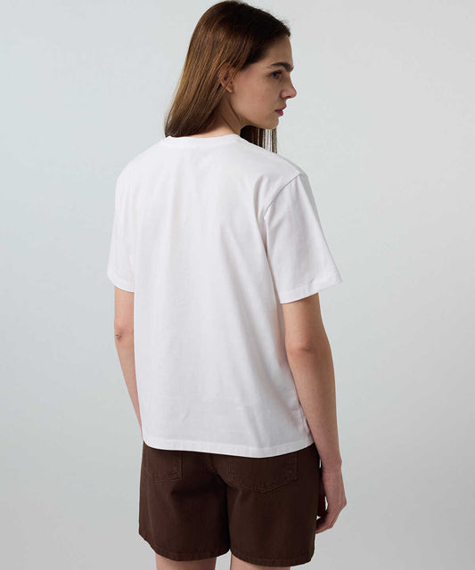 Embroidered Slogan T-Shirt