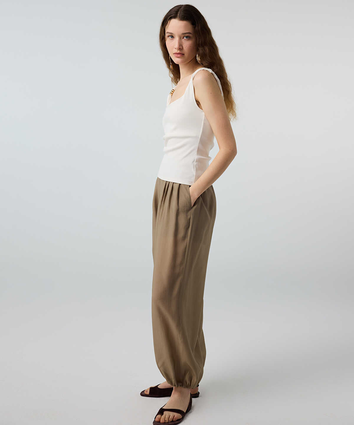 Asymmetric Sleeve T-Shirt