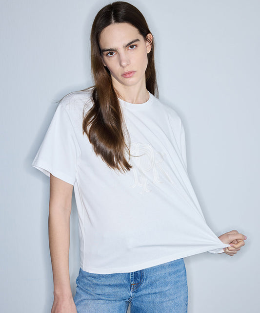 Monogram Embroidered T-Shirt