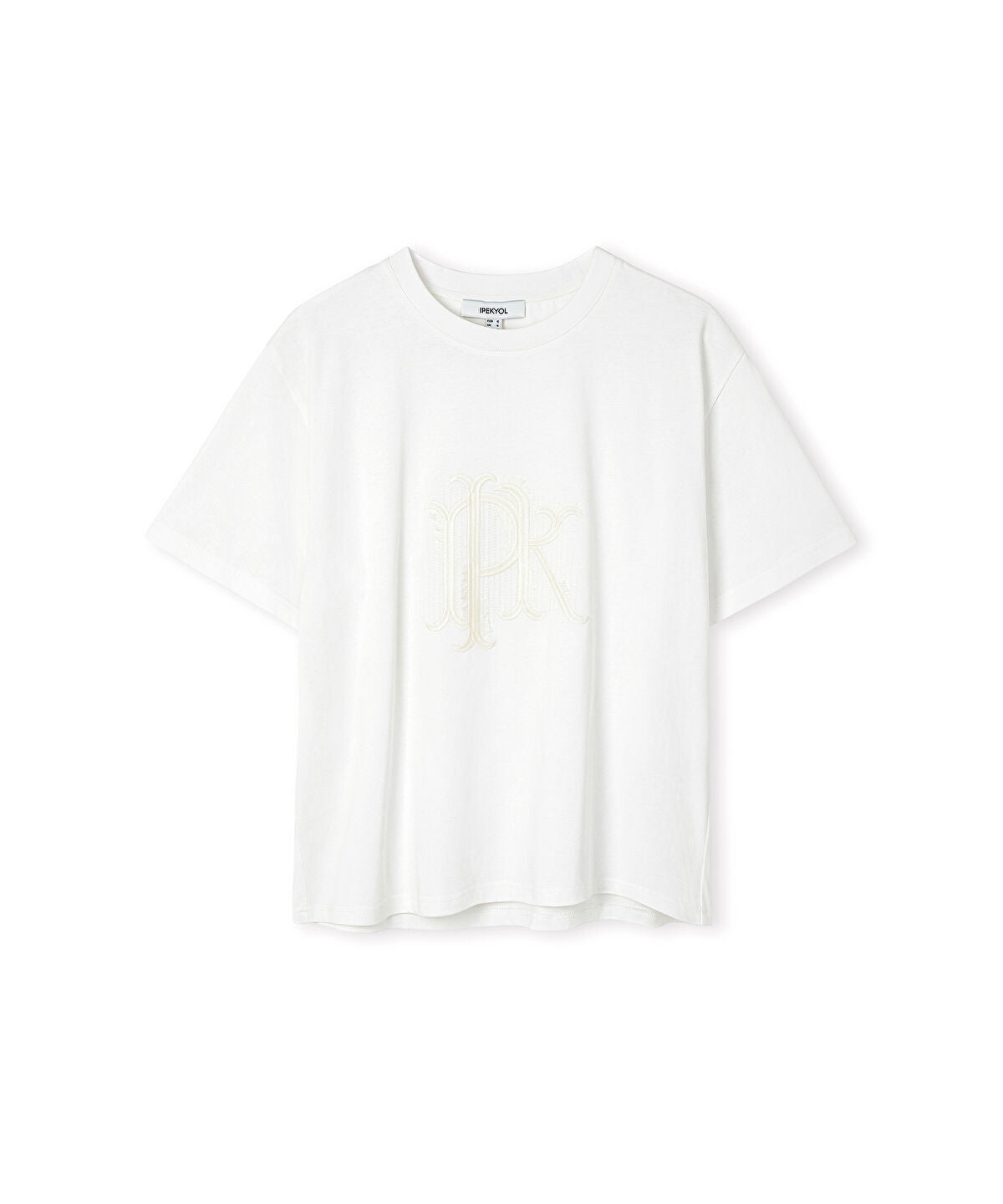 Zoomed Monogram Embroidered T-Shirt