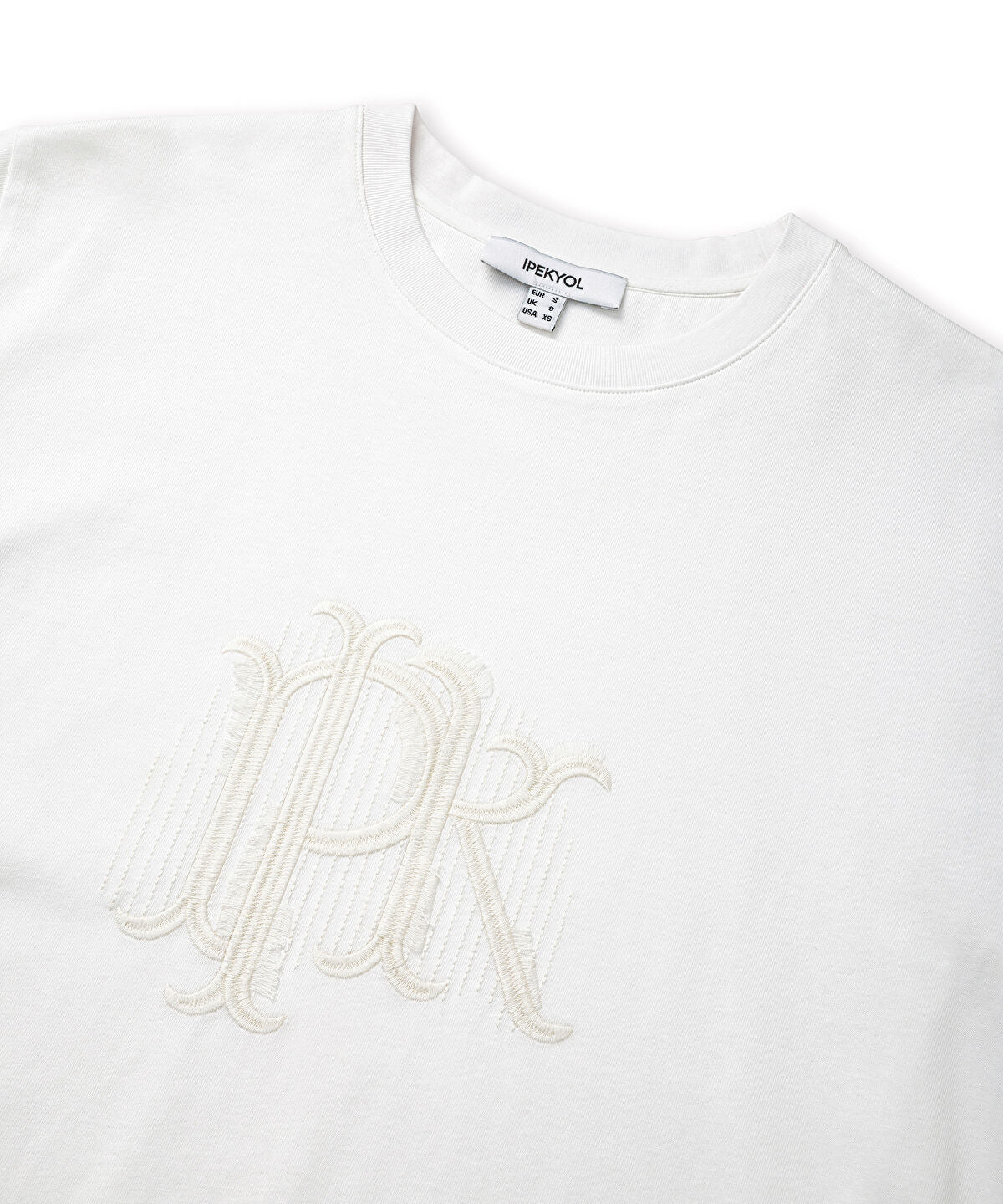 Zoomed Monogram Embroidered T-Shirt