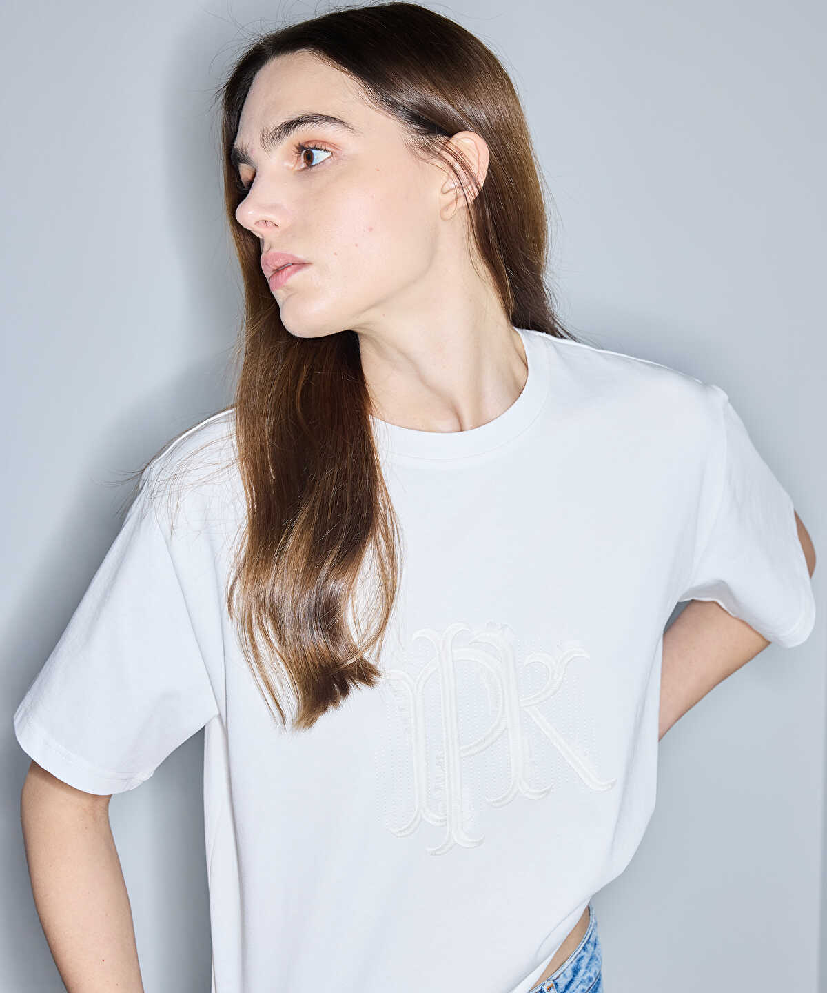 Monogram Embroidered T-Shirt