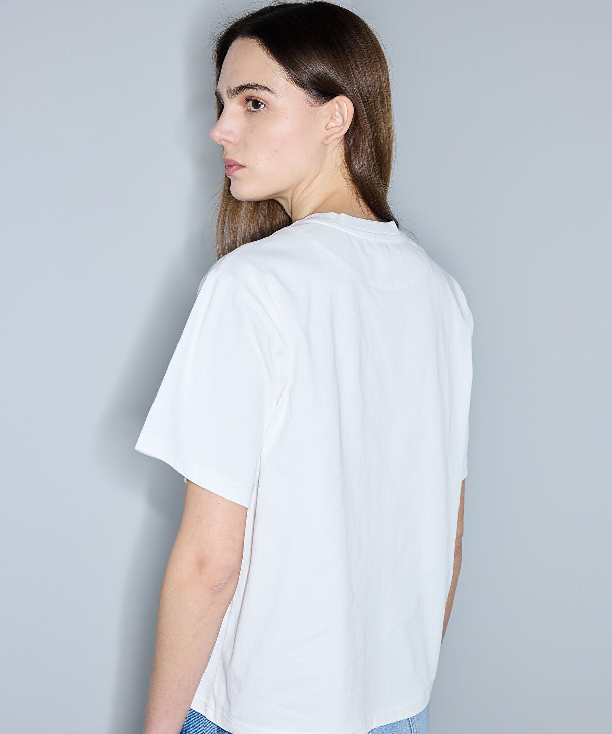 Zoomed Monogram Embroidered T-Shirt