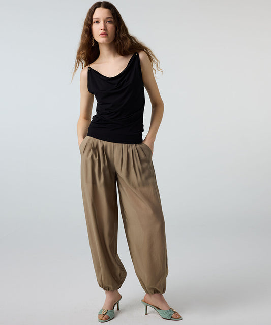 T-Shirt with Chain Accents